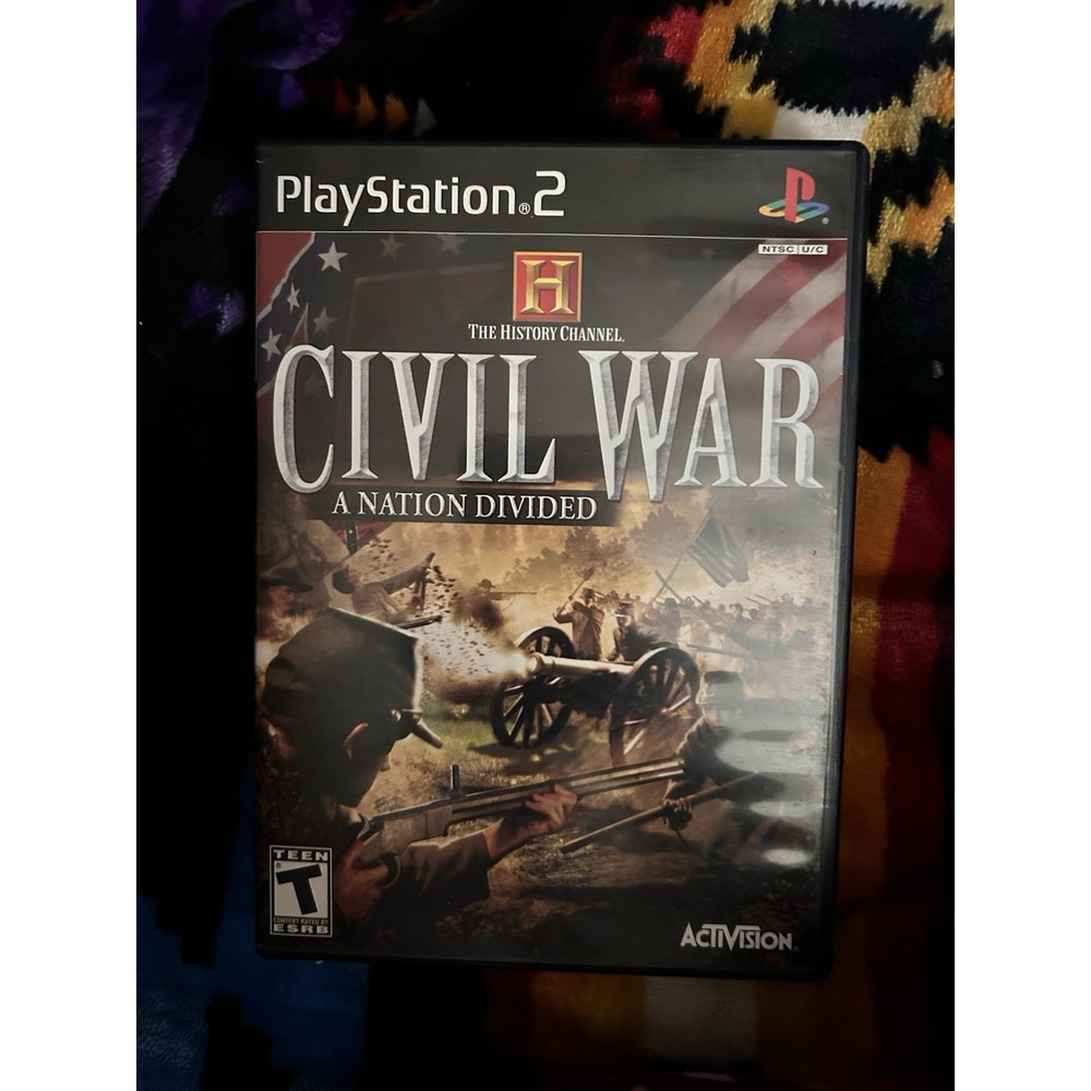 History‎ Civil War Nation Divided - Sony PlayStation 2! Complete